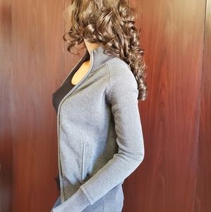 Zara Full Zip Knit Cardigan Sweater